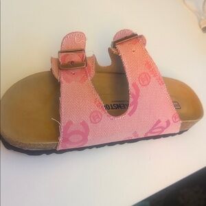 Pink Adjustable Slide Sandal - Unbranded